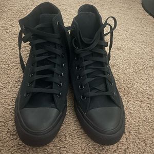 Black High Top Converses